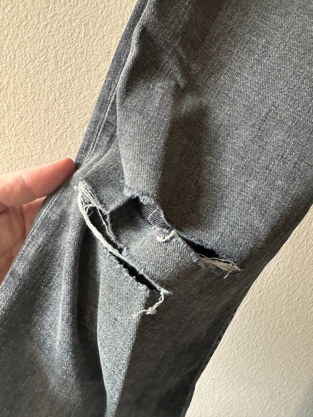 Women's Rag and Bone 'Dre' Boyfriend Jean - Low Rise - Washed Black Size 31 -EUC - Picture 5 of 7